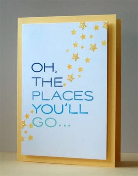 Delightful to our website, in this particular period we'll teach you in relation to graduation thank you card sayings. Many people like to borrow the classic Dr. Seuss phrase for their graduation cards.