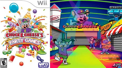 Chuck E Cheeses Party Games 16 Wii Longplay Youtube