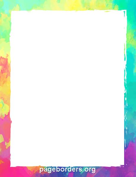 Border design page design free photo frames front page design borders for paper birthday tarpaulin design crafts projects design projects. Colorful Border: Clip Art, Page Border, and Vector Graphics