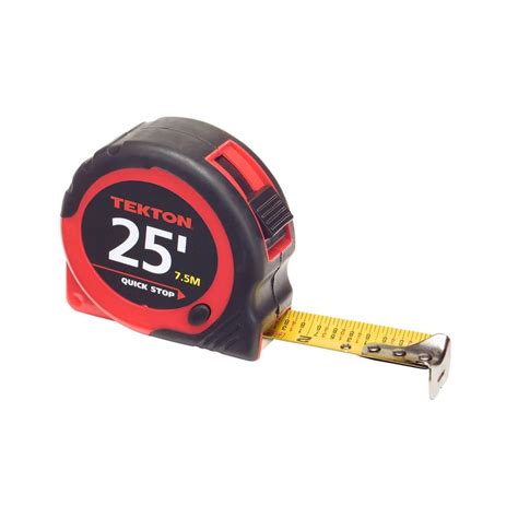 Add to wish list add to compare. TEKTON 25 ft. x 1 in. Tape Measure-71953 - The Home Depot