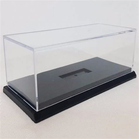 dust proof acrylic display case clear storage holder box