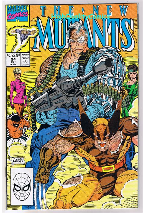 New Mutants 94 Nm Cable Wolverine X Men Lethal1983 1990 More Nm