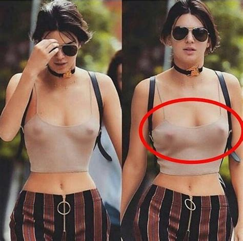 Kendall Jenner Loves Her Nipples Celebrity News Slaylebrity