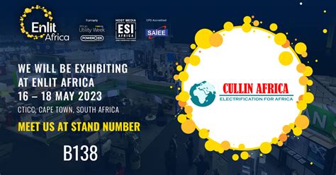 Cullin Africa Joins Enlit Africa For 2023 Cullin Africa