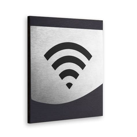 Free Wifi Sign Guest Wi Fi Signage Wi Fi Available Plate Etsy