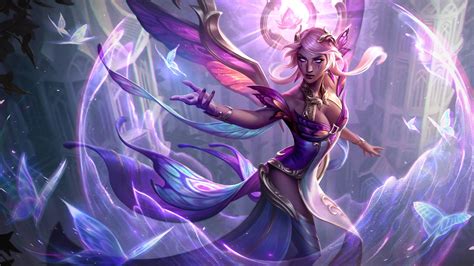 Faerie Court Skins In Lol They Are Given To Karma Kalista Fiora Ezreal Seraphine Milio