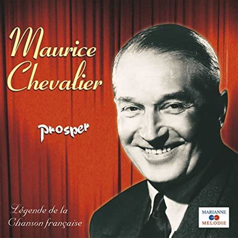 Prosper Collection Légende De La Chanson Française By Maurice