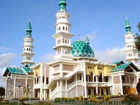 Membuat sketsa gambar masjid memang tidak mudah. Warna Masjid Bagus - Gambar Islami