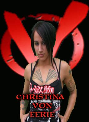 Thank you so much for this, amber! Vendetta Vixen Christina Von Eerie doing big things in the ...