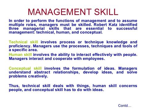 Management Skill