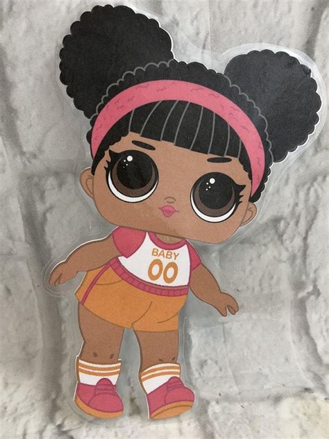 Lol Surprise Dolls “hoops Mvp” Laminated Paper Doll This Is A Great