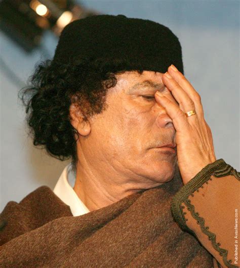 Personal Portrait Muammar Gaddafi