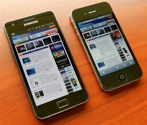 Samsung Galaxy S Ii Vs Iphone 4 In Video Battle Redmond Pie