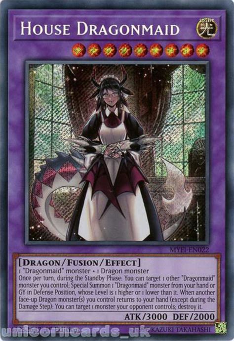 Dragonmaid Hospitality Myfi En023 Super Rare Yu Gi Oh Card 1st Edition