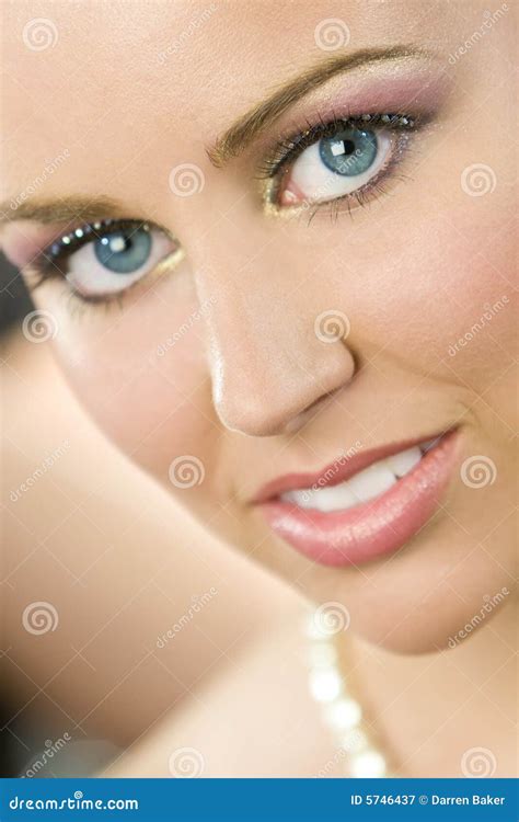 Perfectly Beautiful Stock Image Image Of Close Woman 5746437