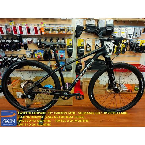 There are many types of bicycles namely mountain (mtb), road, hybrid, cyclocross, crosstrail & folding bikes available in market. Carbon Mtb Malaysia : Twitter 29er Carbon Mtb Bike 30speed ...