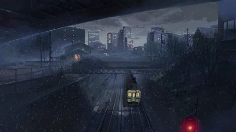 Download Anime Night City Wallpaper