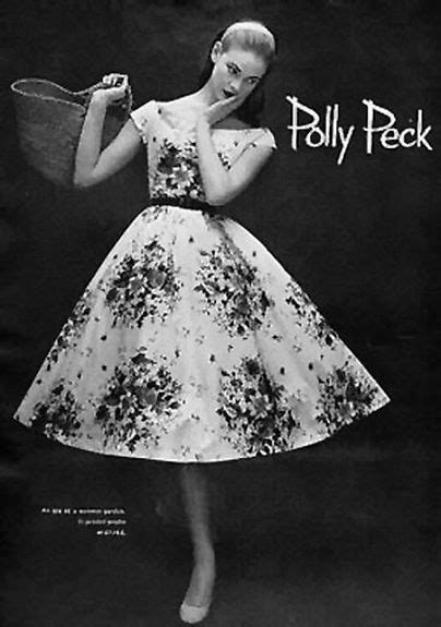 Polly Peck 1953 Fifties Fashion Vintage Fashion Vintage Dresses