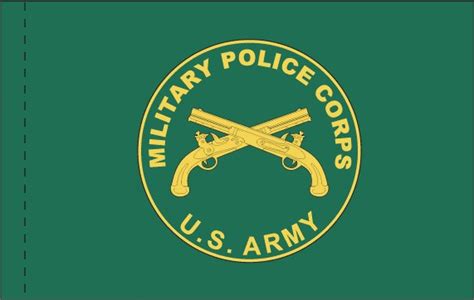 Us Army Military Police Flag Pole Sleeve