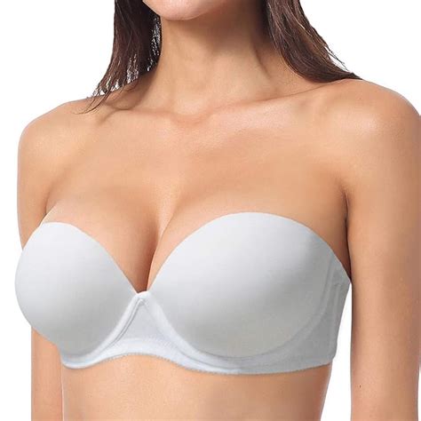 Buy Ybcg Push Up Strapless Convertible Thick Padded Underwire Supportive Bra For Womens Wedding