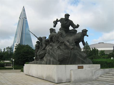 Filekorean War Memorial Pyongyang North Korea Wikimedia Commons