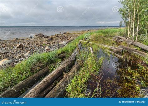 Rocky Shore Stock Photo Image Of Outdoors View Seascape 188481504