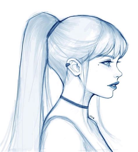 How To Draw Anime Girl Hair Side View 2024 Hairstyles Ideas