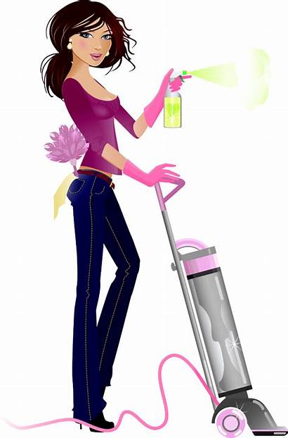 Cleaning Clipart Ladies Lady Clip Maid Clipground