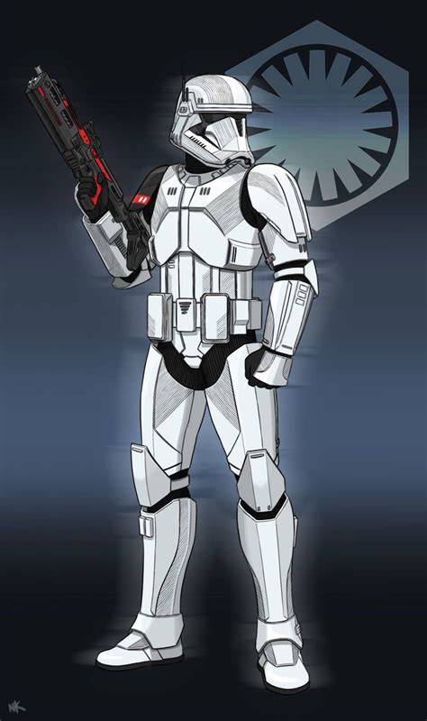 Elite First Order Elite Stormtrooper Commission By Thegraffitisoul On