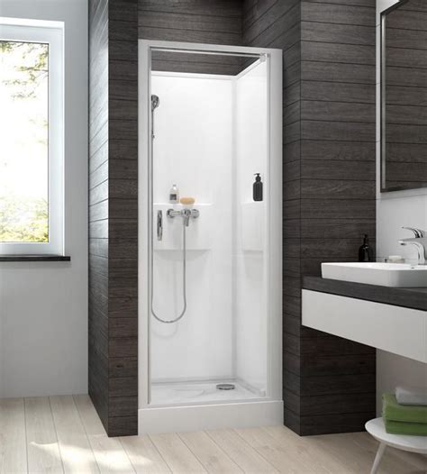 LEDA Cabine De Douche IZI BOX 2 Pivotante Niche 90 X 90 Cm En Verre