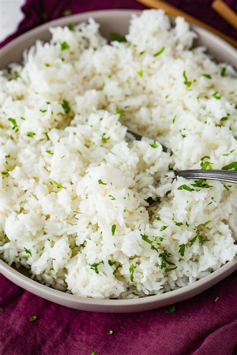 How To Cook White Rice Video Oh Sweet Basil Recipe Easy Rice Recipes Salad Side Dishes