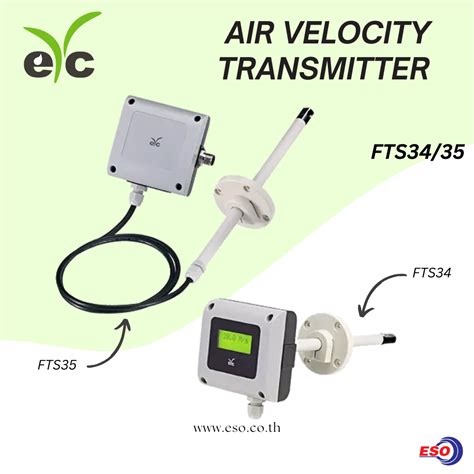 Fts34 4011 2md Air Velocity Transmitter Eso