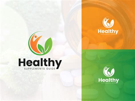 Health Supplements Logo By Saiduzzaman Bulet On Dribbble