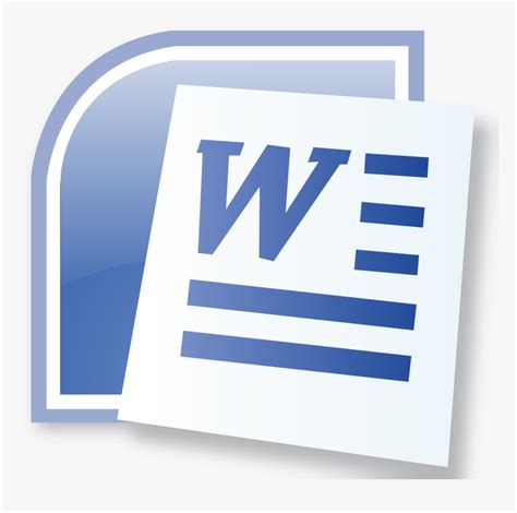 Microsoft Word Icon Clipart Hd Png Download Transparent Png Image