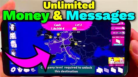 The Game Sexy Airlines Cheats Unlimited Money And Messages Mod Apk Youtube