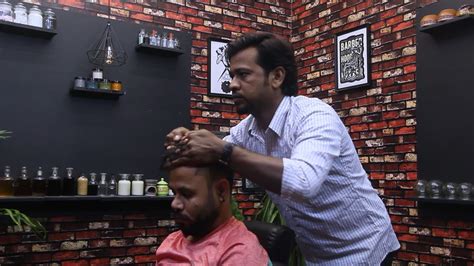 Intense Hair Cracking Head Massage Indian Massage Youtube