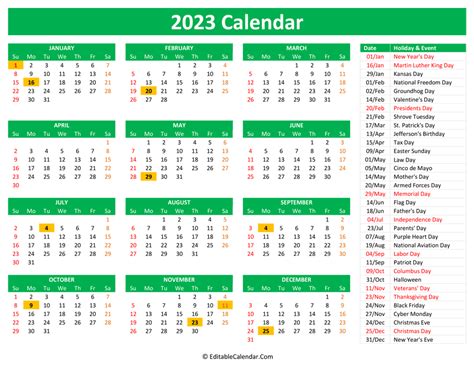 2023 Calendar With Jewish Holidays Printable Get Latest News 2023 Update