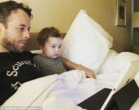 Hamish Blake Shares Adorable Snap On Instagram Binge Watching Breaking Bad With Sonny Daily
