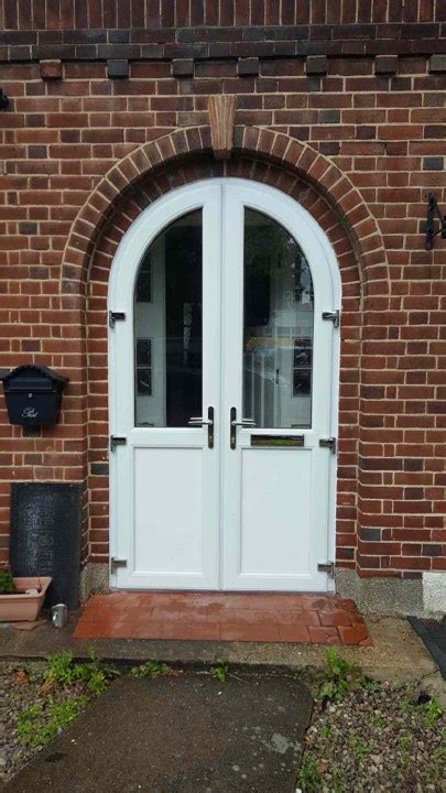 Over 40 years experience with porch how to. Custom designed upvc double door to create new porch