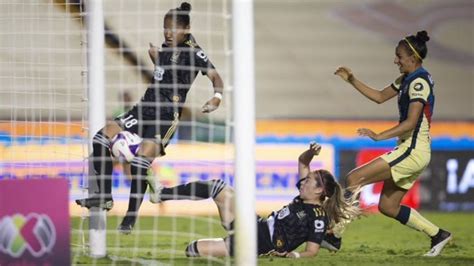 Liga MX Femenil Tigres derrota al América con tanto