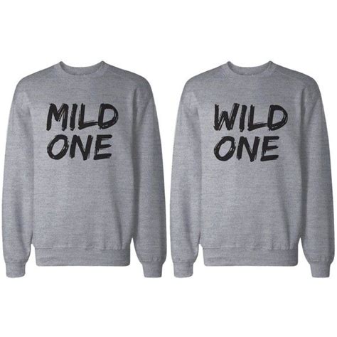 Amazon Bff Shirts Mild One And Wild One Matching Grey Sweatshirts For