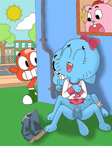 rule 34 female gumball watterson incest male nicole watterson pussy sex straight the amazing