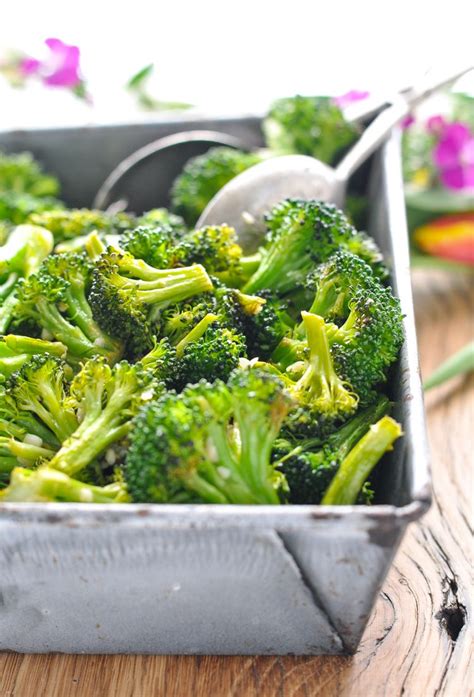 Garlic Roasted Broccoli Recipe Recipe Side Dish Recipes Healthy