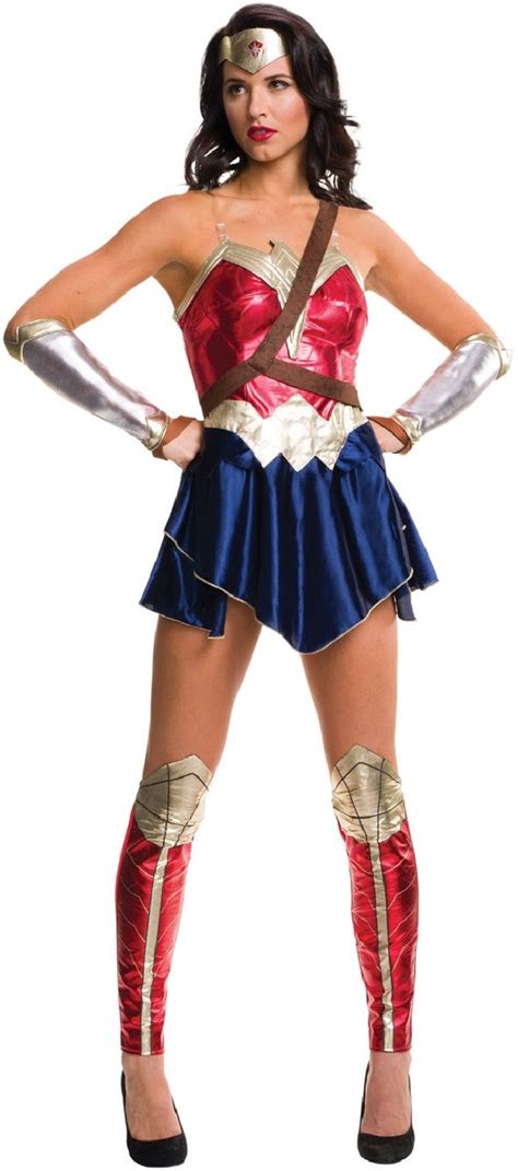 Ladies Justice League Wonder Woman Fancy Dress Costume Fancy Me Limited