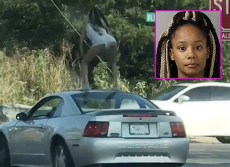 woman arrested for twerking on moving vehicle