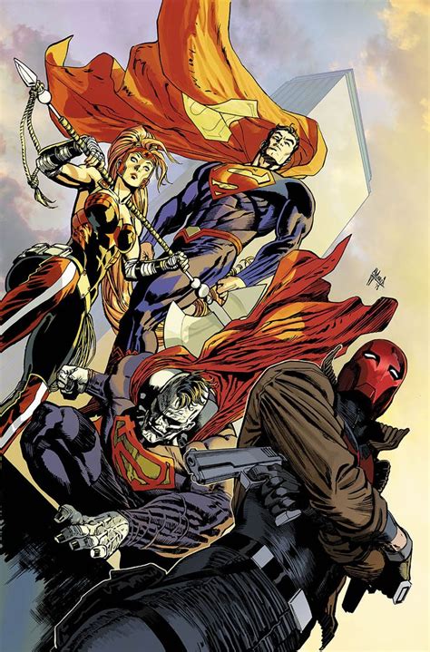 Superman Red Hood Jason Todd Artemis And Bizarro Comic Book Artists