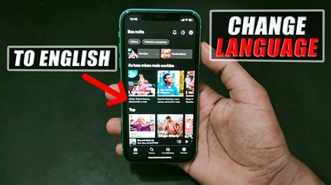How To Change Spotify Language To English Default On Iphone Youtube