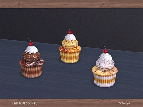 The Sims Resource Laila Desserts Cupcake V2