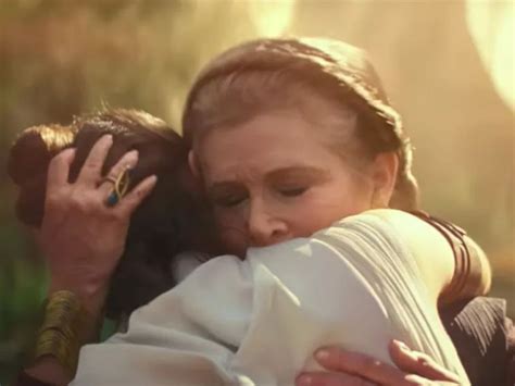 Star Wars Rise Of Skywalkers Cgi Free Carrie Fisher Is Shockingly
