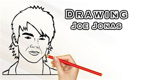 Drawing Joe Jonas Drawing Famous People Draw Easy For Kids Youtube
